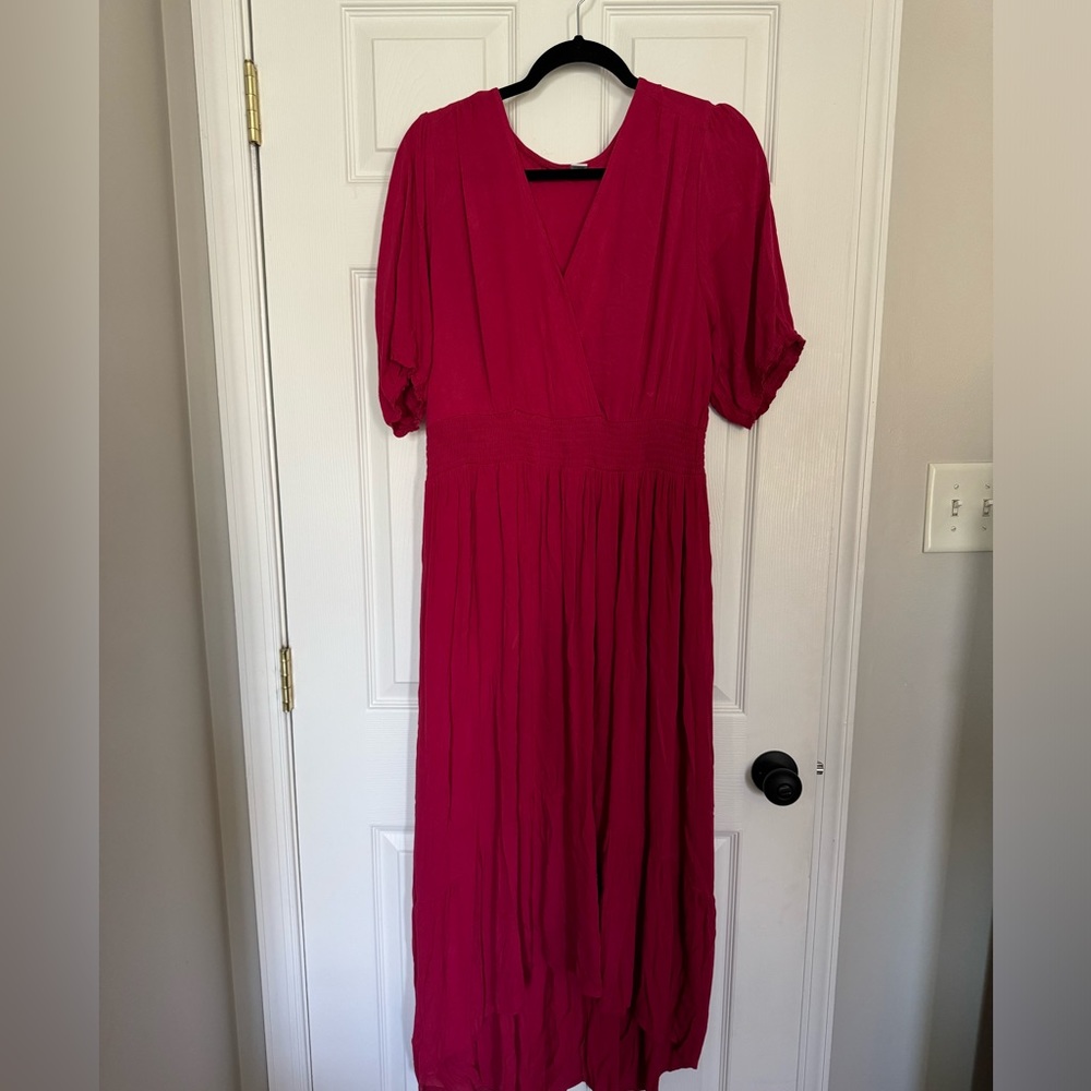 High low maxi dress